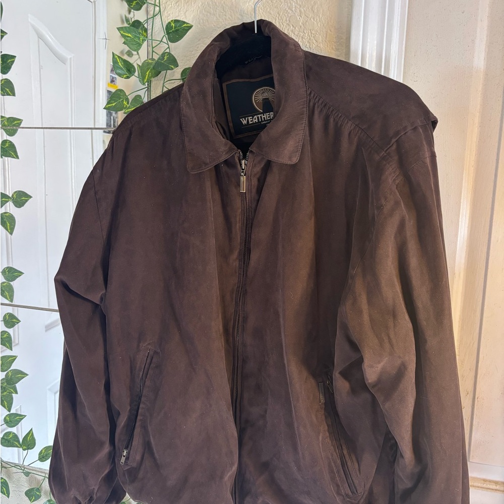 Weatherproof Men's Dark Brown Lightweight Jacket